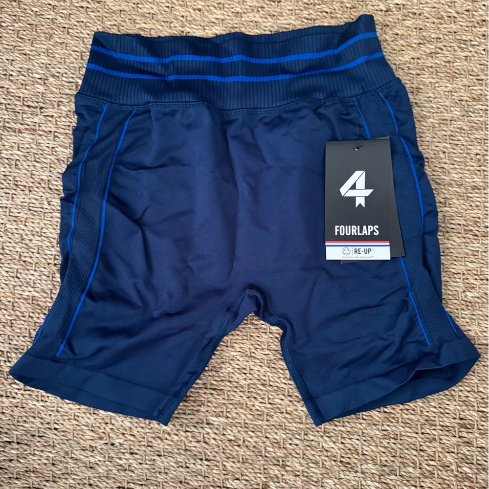 Fourlaps Women's Navy Athletic Shorts